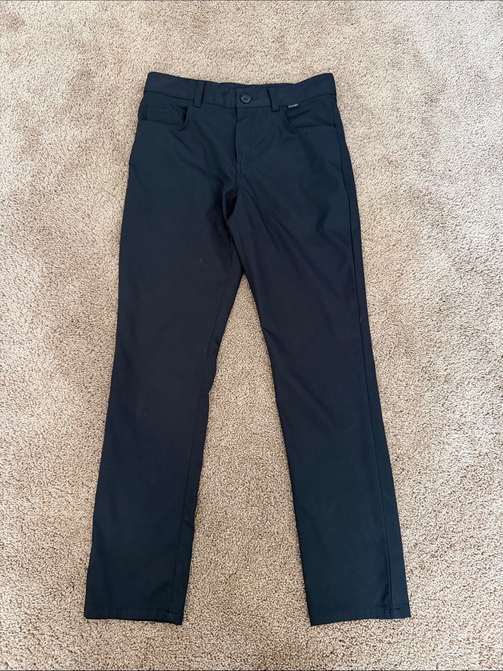 Travis Mathew Black Boys Golf Pants